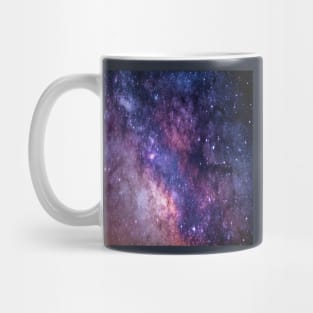 hippie blue purple starry sky universe galaxy Mug